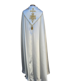 Capa de asperge cor branca JHS com cruz