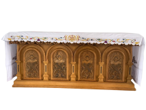 TOALHA DE ALTAR JHS