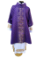 Dalmática roxa com galão